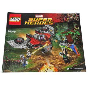 Lego Guardians of the Galaxy 2 76079 Manual Instruction Book ONLY No Bricks Figs
